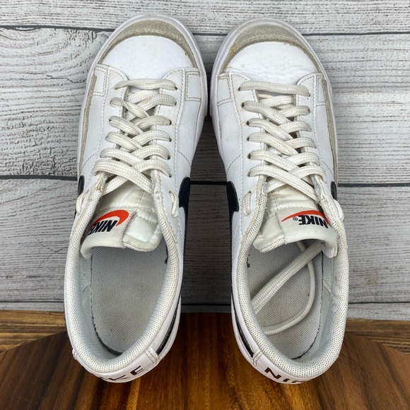 Nike Blazer Low '77 Black White Sneaker Women’s Shoe Size 5 Youth Size 3.5 - Picture 10 of 12